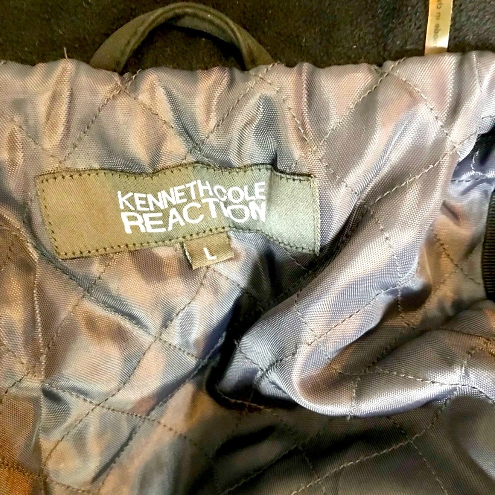 Kenneth Cole Reaction (L) Gray Jacket - Picture 5 of 10